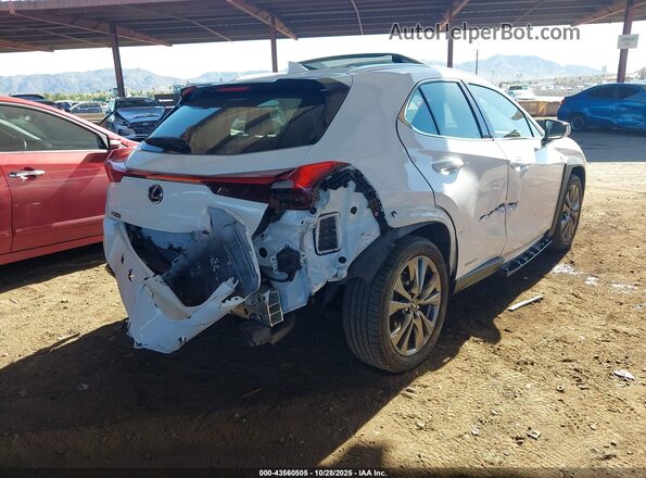JTHU9JBH3K2003707 2019 LEXUS UX 250H White Задня права чверть