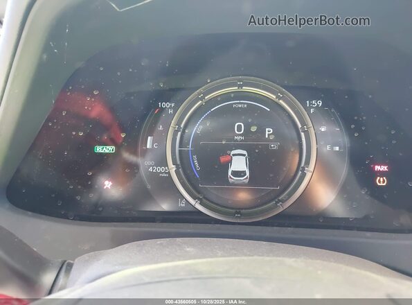 JTHU9JBH3K2003707 2019 LEXUS UX 250H White Вид задніх сидінь