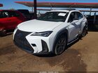 2019 Lexus Ux 250h F Sport White vin: JTHU9JBH3K2003707