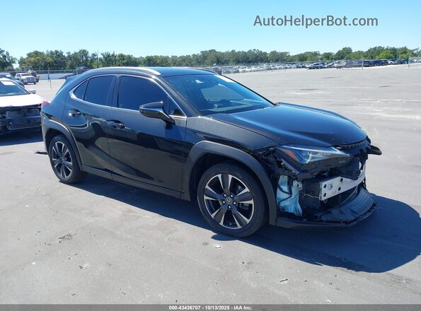 JTHY3JBH5K2019846 2019 LEXUS UX 200 Black წინა მარჯვენა
