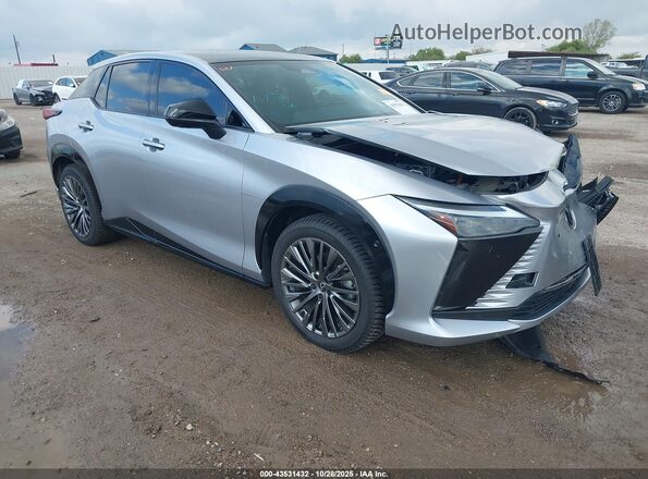 JTJAAAAB7PA012204 2023 LEXUS RZ 450E Silver Przód prawy