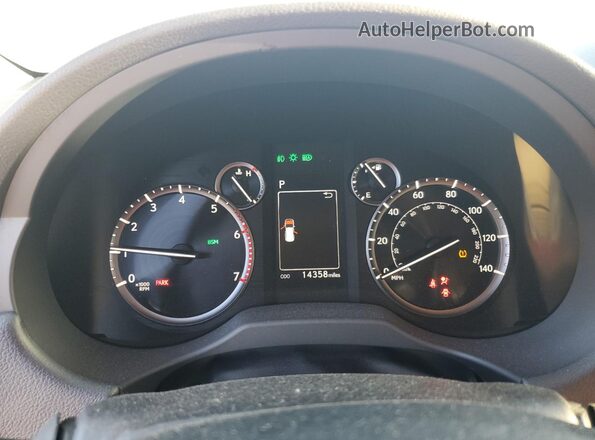 JTJAM7BX4P5377677 2023 LEXUS GX Gray Widok zestawu wskaźników