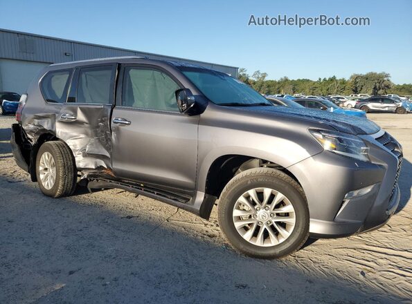 JTJAM7BX4P5377677 2023 LEXUS GX Gray Przód prawy