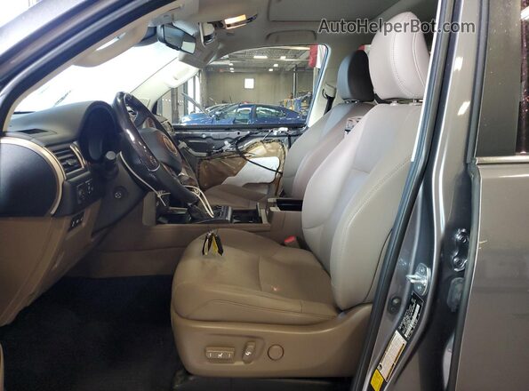 JTJAM7BX6M5274174 2021 LEXUS GX Серебряный Вид салона спереди