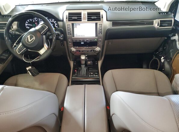 JTJAM7BX6M5274174 2021 LEXUS GX Серебряный Вид панели приборов