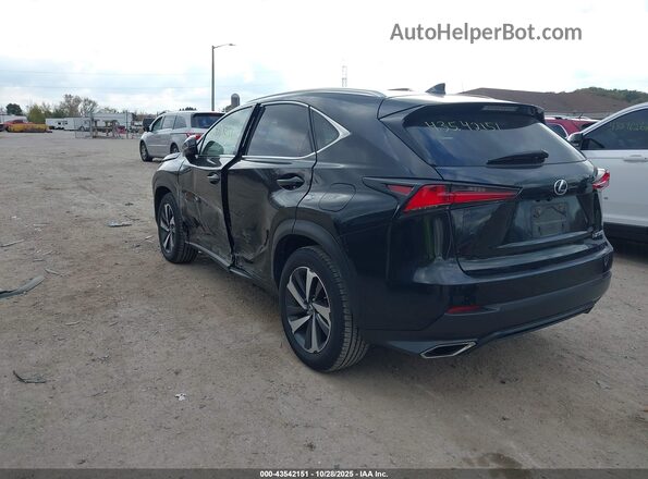 JTJBARBZ1J2153480 2018 LEXUS NX 300 Black უკანა მარცხენა