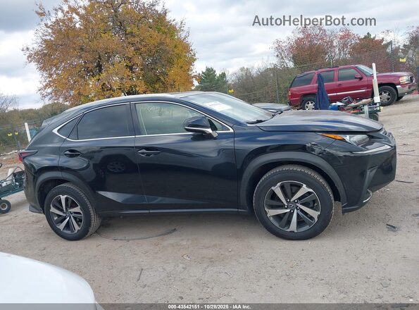 JTJBARBZ1J2153480 2018 LEXUS NX 300 Black უკანა სალონის ხედი
