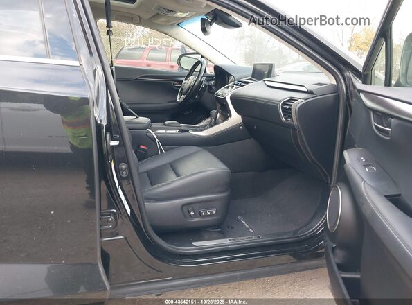 JTJBARBZ1J2153480 2018 LEXUS NX 300 Black წინა სალონის ხედი