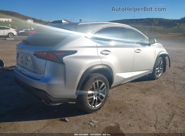 JTJBARBZ5G2078095 2016 LEXUS NX 200T Серебряный Задняя правая четверть