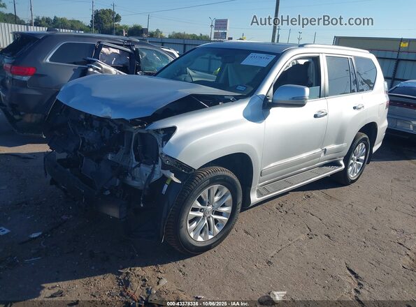 JTJBM7FX8K5221634 2019 LEXUS GX 460 Серебряный Передняя левая четверть
