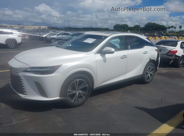 JTJCHMAA6R2016707 2024 LEXUS RX 350 Белый Передняя левая четверть