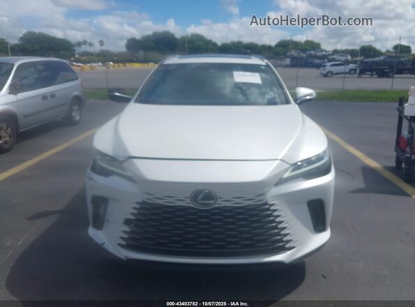 JTJCHMAA6R2016707 2024 LEXUS RX 350 Белый Вид щитка приборов