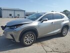 2021 Lexus Nx 300 Base Silver vin: JTJDARBZ4M2179648