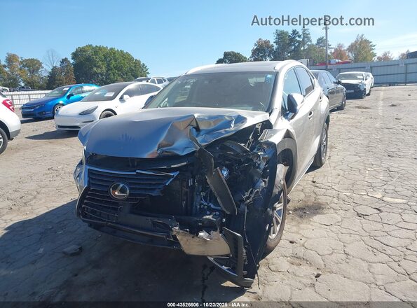 JTJDARDZ0M2258649 2021 LEXUS NX 300 Silver Przód lewy