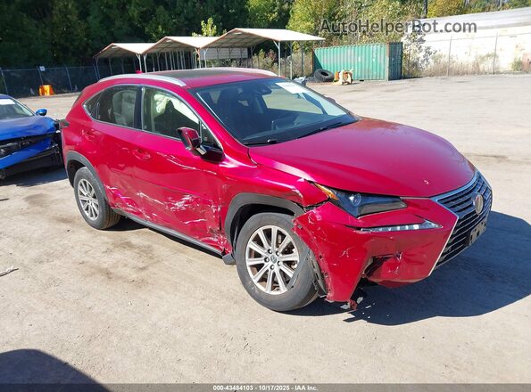 JTJDARDZ7M5028296 2021 LEXUS NX 300 Красный Передняя правая четверть