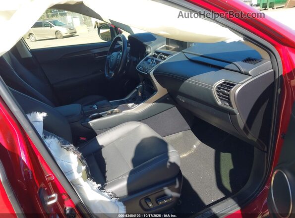 JTJDARDZ7M5028296 2021 LEXUS NX 300 Красный Вид салона спереди
