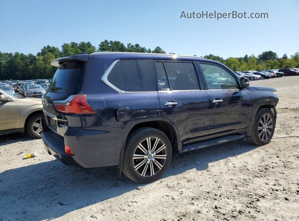 JTJDY7AXXM4339035 2021 LEXUS LX Синий Задняя правая четверть