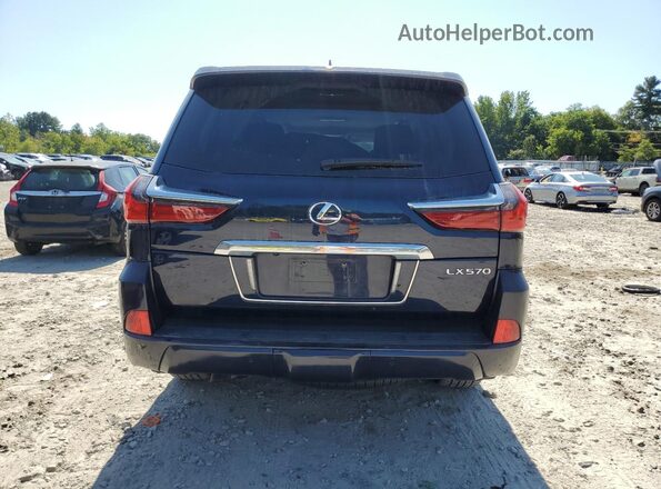 JTJDY7AXXM4339035 2021 LEXUS LX Синий Вид сзади