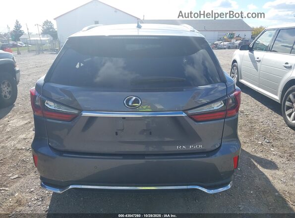 JTJDZKCA1K2016994 2019 LEXUS RX 350L Gray 