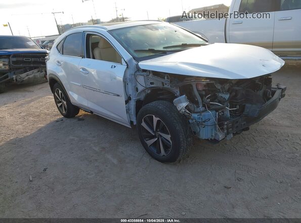 JTJGARBZ1L5019558 2020 LEXUS NX 300 Белый Передняя правая четверть