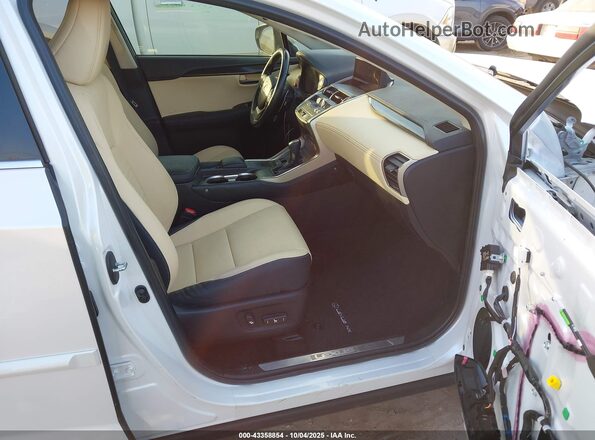 JTJGARBZ1L5019558 2020 LEXUS NX 300 Белый Вид салона спереди