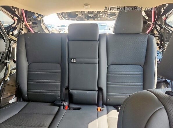 JTJGARBZ3M2198270 2021 LEXUS NX Черный Вид задних сидений