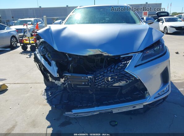 JTJHZKEAXN2024921 2022 LEXUS RX 350L Silver Вид щитка приладів