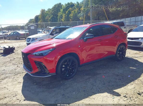 JTJKGCEZ0N2000375 2022 LEXUS NX 350 Red Przód lewy