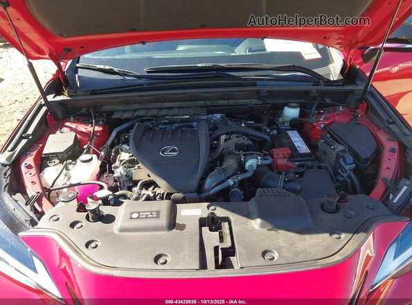 JTJKGCEZ0N2000375 2022 LEXUS NX 350 Red Widok z tyłu