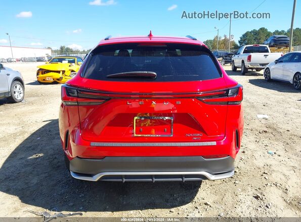 JTJKGCEZ0N2000375 2022 LEXUS NX 350 Red 