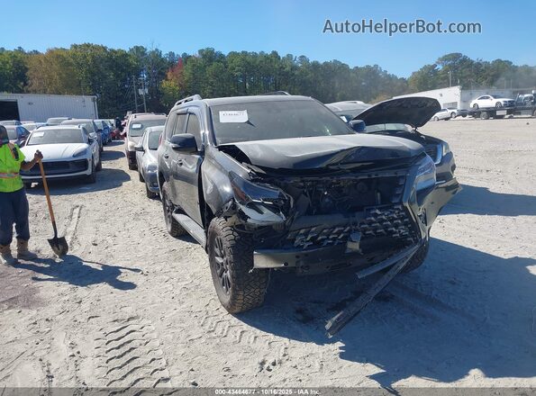 JTJKM7BX7N5310458 2022 LEXUS GX 460 Черный Передняя правая четверть
