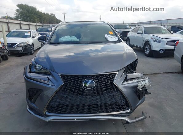 JTJSARBZ2L2170372 2020 LEXUS NX 300 Gray 
