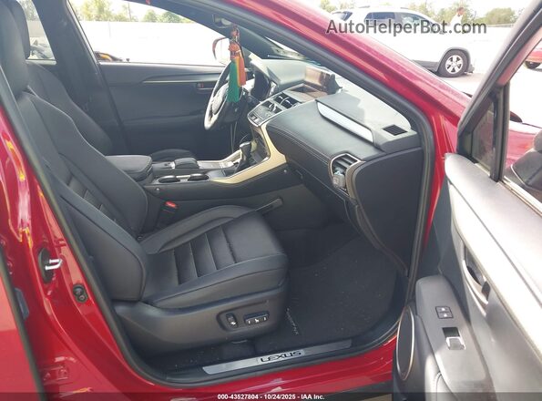 JTJSARBZ6M2202354 2021 LEXUS NX 300 Red წინა სალონის ხედი