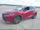2021 Lexus Nx 300 F Sport Red vin: JTJSARBZ6M2202354