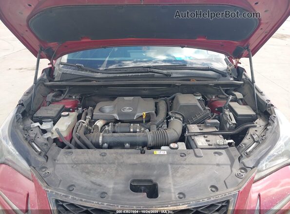 JTJSARBZ6M2202354 2021 LEXUS NX 300 Red უკანა ხედი