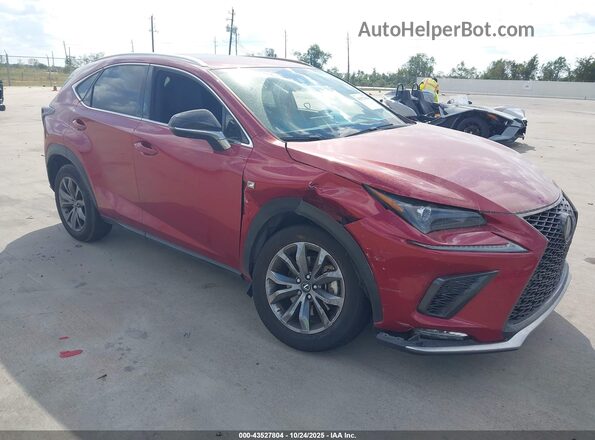 JTJSARBZ6M2202354 2021 LEXUS NX 300 Red წინა მარჯვენა