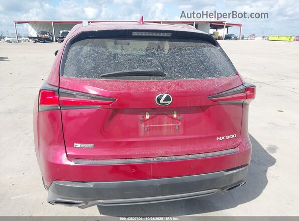 JTJSARBZ6M2202354 2021 LEXUS NX 300 Red 