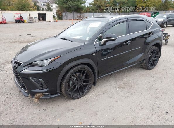 JTJSARDZ2M2238555 2021 LEXUS NX 300 Black Przód lewy