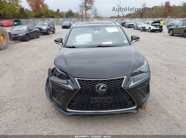 JTJSARDZ2M2238555 2021 LEXUS NX 300 Black Widok zestawu wskaźników