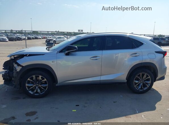 JTJYARBZ2J2107571 2018 LEXUS NX 300 Серебряный 