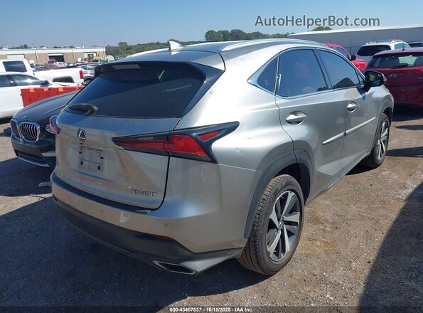 JTJYARBZ2J2112673 2018 LEXUS NX 300 Серый Задняя правая четверть
