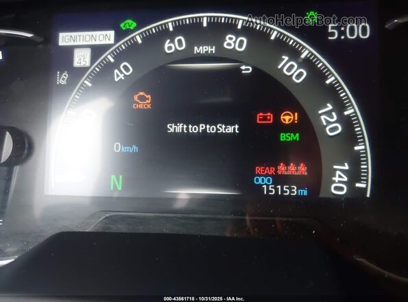 JTM16RFV3PD544697 2023 TOYOTA RAV4 HYBRID Blue Vista de los asientos traseros
