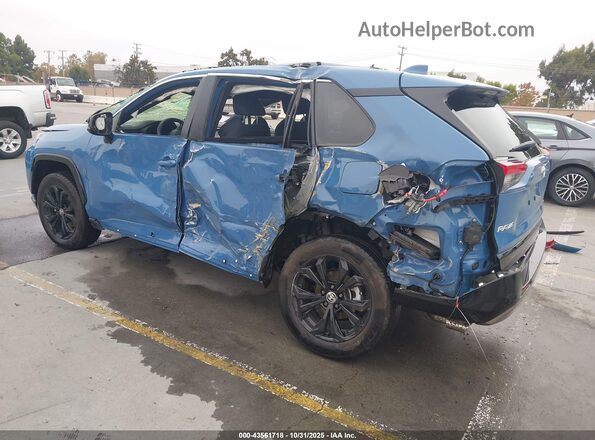 JTM16RFV3PD544697 2023 TOYOTA RAV4 HYBRID Blue Trasero izquierdo