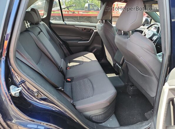 JTMAB3FV9MD004551 2021 TOYOTA RAV4 Blue Widok tylnych siedzeń