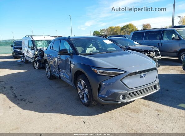 JTMABABA5PA040301 2023 SUBARU SOLTERRA Синий Передняя правая четверть
