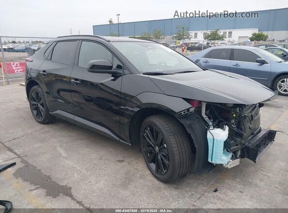 JTMABACA8SA105472 2025 TOYOTA BZ4X Black Передня права чверть