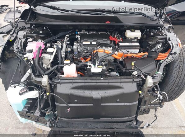 JTMABACA8SA105472 2025 TOYOTA BZ4X Black Вид ззаду