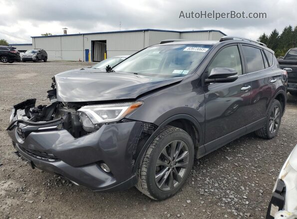 JTMDFREV5JJ193282 2018 TOYOTA LIMITED Gray Передня ліва чверть