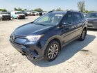2017 Toyota Rav4 Limited Blue vin: JTMDFREV9HD203580