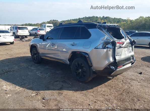 JTME6RFV5PJ038761 2023 TOYOTA RAV4 HYBRID Серебряный Задняя левая четверть